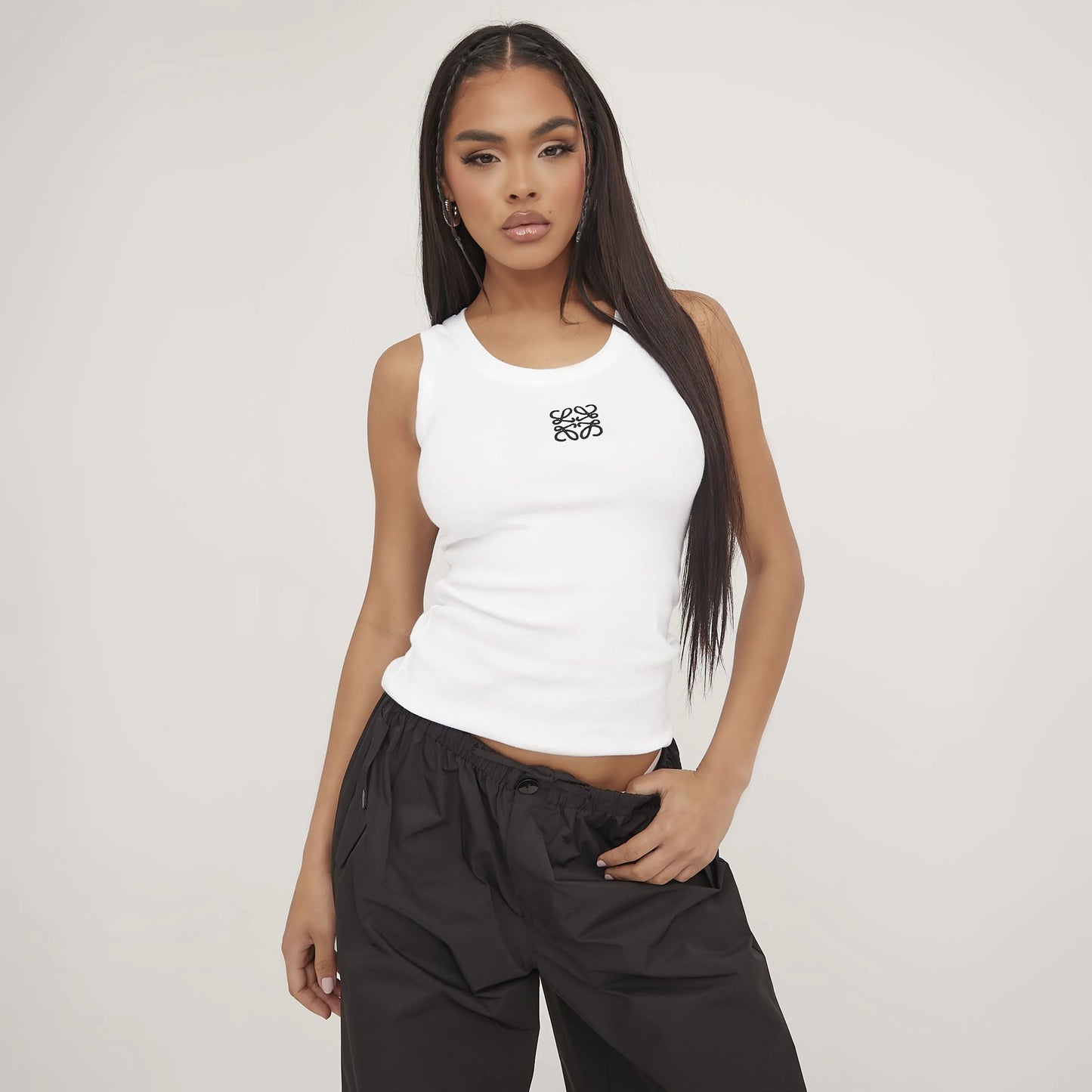 Tanktop - Minimalistisch - Zijdeachtig Katoen - Perfect voor Zomeruitstapjes - Women’s Fashion > Tops > Tank Tops