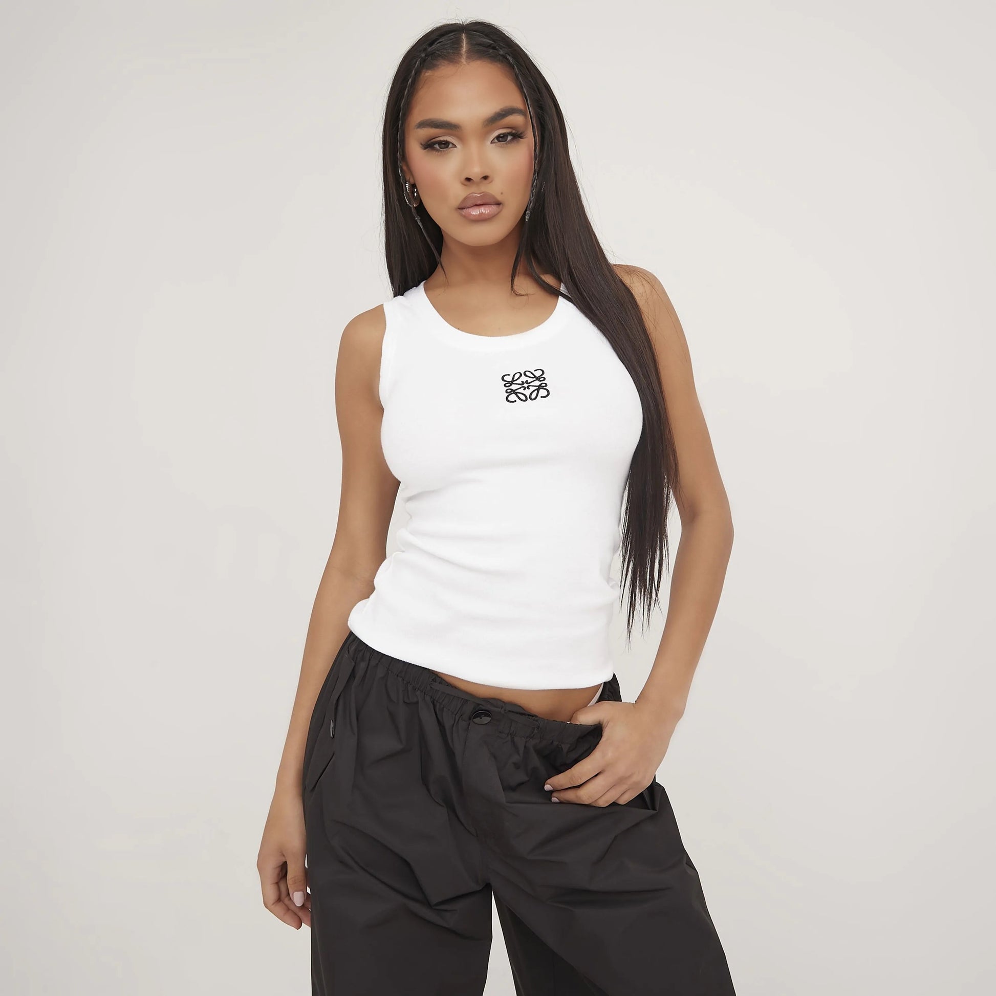 Tanktop - Minimalistisch - Zijdeachtig Katoen - Perfect voor Zomeruitstapjes - Women’s Fashion > Tops > Tank Tops